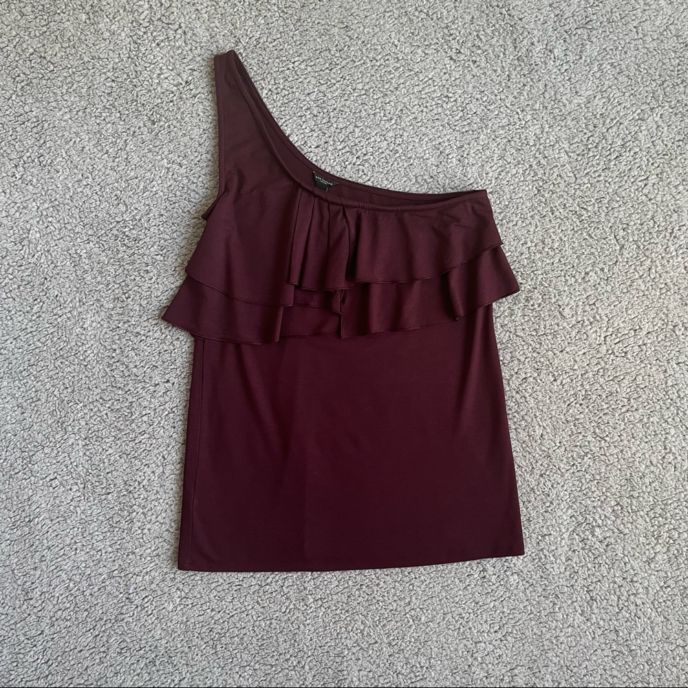 Ann Taylor One-shoulder blouse